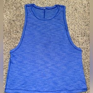 Lululemon blue training tank top